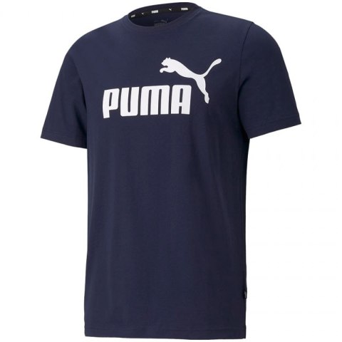 Koszulka Puma ESS Logo Tee Peacoat M 586666 06 M