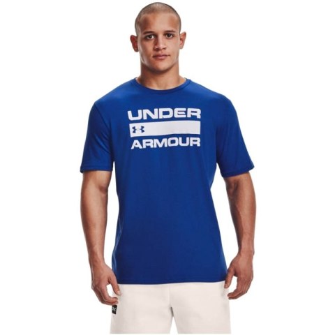 Koszulka Under Armour Team Issue Wordmark SS Tee M 1329582-432 S Koszulka Under Armour Team Issue Wordmark SS Tee M 1329582-432 S