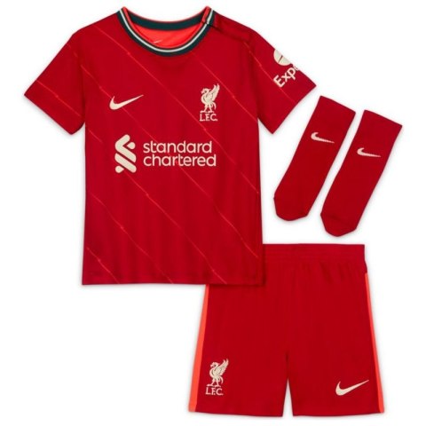 Komplet Nike Liverpool FC Soccer Kit Jr DB2548 688 85-90 cm Komplet Nike Liverpool FC Soccer Kit Jr DB2548 688 85-90 cm