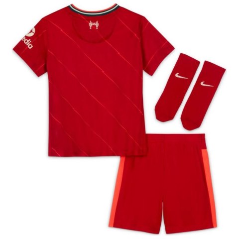 Komplet Nike Liverpool FC Soccer Kit Jr DB2548 688 85-90 cm Komplet Nike Liverpool FC Soccer Kit Jr DB2548 688 85-90 cm