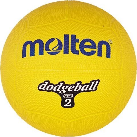 Piłka Molten DB2-Y dodgeball size 2 HS-TNK-000009306 N/A