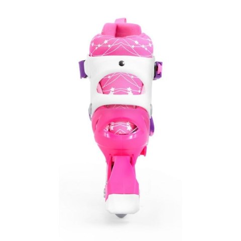 Zestaw SMJ Sport Combo Pink LED: 2w1 wrotko-rolki HS-TNK-000009549 26-29 Zestaw SMJ Sport Combo Pink LED: 2w1 wrotko-rolki HS-TNK-000009549 26-29