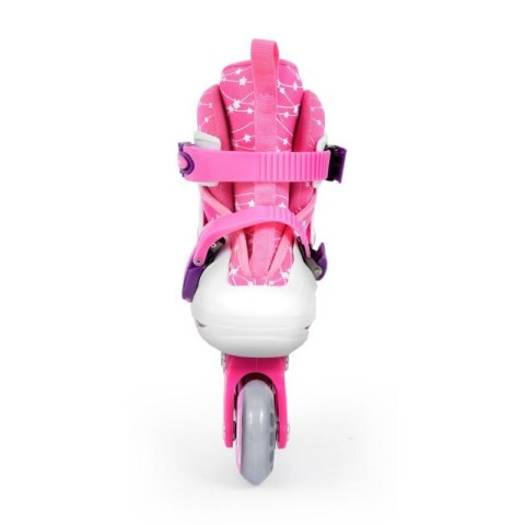 Zestaw SMJ Sport Combo Pink LED: 2w1 wrotko-rolki HS-TNK-000009549 26-29 Zestaw SMJ Sport Combo Pink LED: 2w1 wrotko-rolki HS-TNK-000009549 26-29