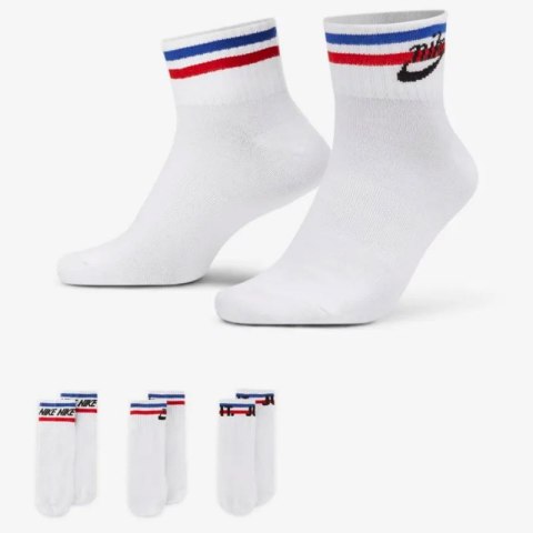 Skarpety Nike Everyday Essential 3Pack DX5080 100 38-42 Skarpety Nike Everyday Essential 3Pack DX5080 100 38-42
