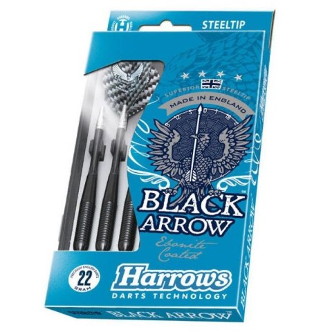 Rzutki Harrows Black Arrow Steeltip HS-TNK-000013143 24 gR Rzutki Harrows Black Arrow Steeltip HS-TNK-000013143 24 gR