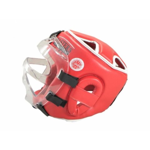 Kask bokserski Masters z maską KSSPU-M (WAKO APPROVED) 02119891-M02 niebieski+L Kask bokserski Masters z maską KSSPU-M (WAKO APPROVED) 02119891-M02 niebieski+L