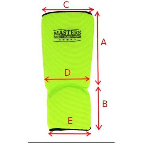 Ochraniacze stawu skokowego MASTERS 083123-07M zielony+XL Ochraniacze stawu skokowego MASTERS 083123-07M zielony+XL