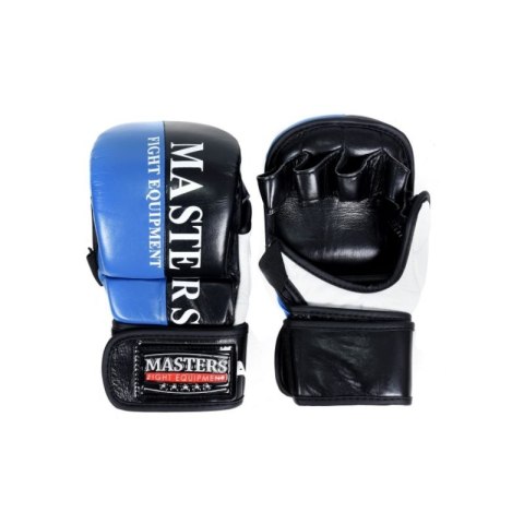 Rękawice Masters do MMA GFS-10 0110-02M XL+niebieski Rękawice Masters do MMA GFS-10 0110-02M XL+niebieski