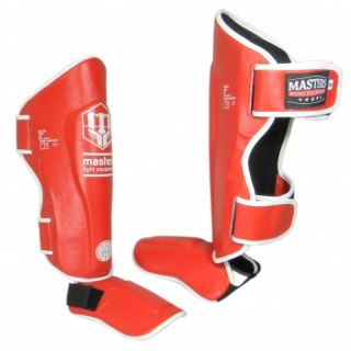 Nagolenniki Masters NS-30 (WAKO APPROVED) 1115111-M02 czerwony+XL