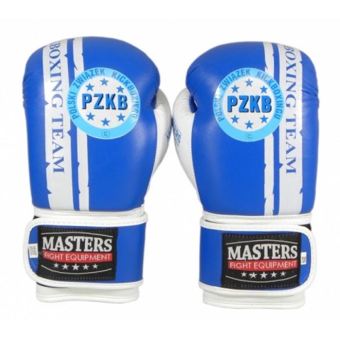Rękawice bokserskie Masters Rbt-PZKB-W 011101-02W czerwony Rękawice bokserskie Masters Rbt-PZKB-W 011101-02W czerwony