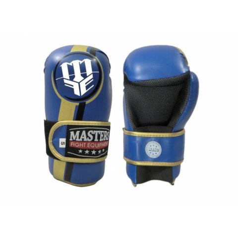 Rękawice otwarte ROSM-MASTERS (WAKO APPROVED) 01559-02M niebieski+S Rękawice otwarte ROSM-MASTERS (WAKO APPROVED) 01559-02M niebieski+S