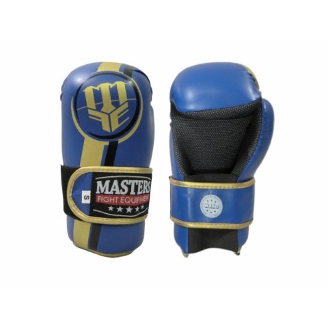 Rękawice otwarte ROSM-MASTERS (WAKO APPROVED) 01559-02M niebieski+S Rękawice otwarte ROSM-MASTERS (WAKO APPROVED) 01559-02M niebieski+S