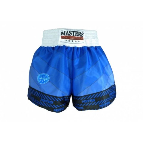 Spodenki Masters do kickboxingu Skb-W M 06654-02M niebieski+XL