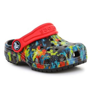 Klapki Crocs Classic Tie Dye Graphic Kids Clog T Jr 206994-4SW EU 22/23