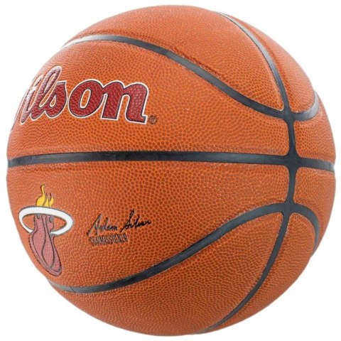 Piłka Wilson Team Alliance Miami Heat Ball WTB3100XBMIA 7 Piłka Wilson Team Alliance Miami Heat Ball WTB3100XBMIA 7