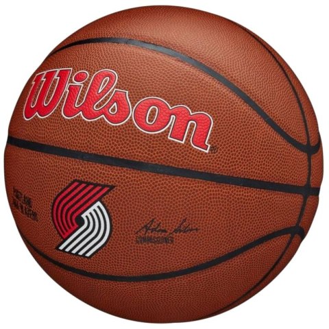Piłka Wilson Team Alliance Portland Trail Blazers Ball WTB3100XBPOR 7 Piłka Wilson Team Alliance Portland Trail Blazers Ball WTB3100XBPOR 7