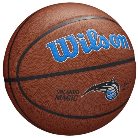 Piłka do koszykówki Wilson Team Alliance Orlando Magic Ball WTB3100XBORL 7 Piłka do koszykówki Wilson Team Alliance Orlando Magic Ball WTB3100XBORL 7