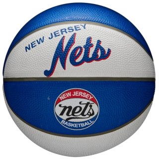 Piłka Wilson NBA Team Retro Brooklyn Nets Mini Ball WTB3200XBBRO 3
