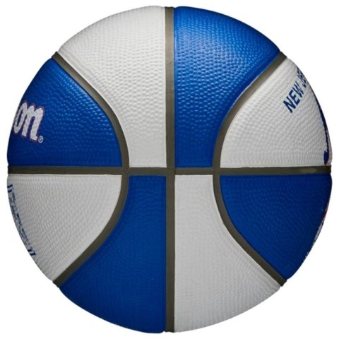 Piłka Wilson NBA Team Retro Brooklyn Nets Mini Ball WTB3200XBBRO 3 Piłka Wilson NBA Team Retro Brooklyn Nets Mini Ball WTB3200XBBRO 3