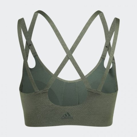 Stanik adidas Yoga Luxe Studio Light-Support Fire Bra W HL8600 SDD Stanik adidas Yoga Luxe Studio Light-Support Fire Bra W HL8600 SDD