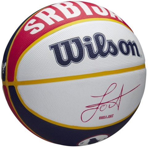 Piłka Wilson NBA Player Local Nikola Jokic do kosza WZ4006701XB 7