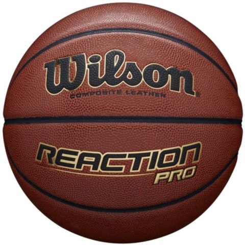 Piłka do koszykówki Wilson Reaction Pro 295 Ball WTB10137XB 7 Piłka do koszykówki Wilson Reaction Pro 295 Ball WTB10137XB 7