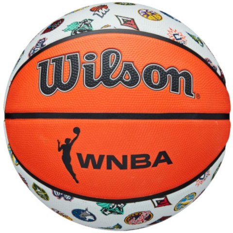 Piłka do koszykówki Wilson WNBA All Team Ball WTB46001X 6 Piłka do koszykówki Wilson WNBA All Team Ball WTB46001X 6