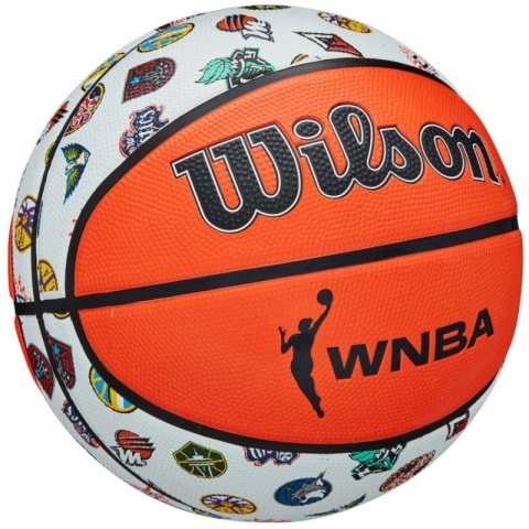 Piłka do koszykówki Wilson WNBA All Team Ball WTB46001X 6 Piłka do koszykówki Wilson WNBA All Team Ball WTB46001X 6