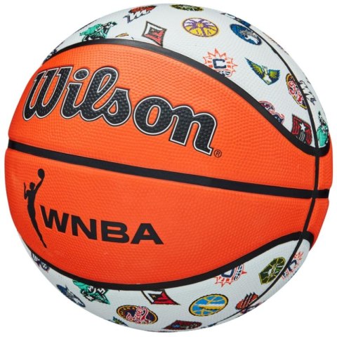 Piłka do koszykówki Wilson WNBA All Team Ball WTB46001X 6 Piłka do koszykówki Wilson WNBA All Team Ball WTB46001X 6