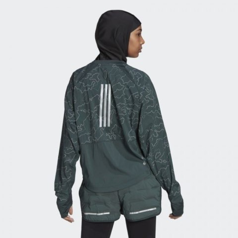 Bluza adidas X-City Running Crewneck Jacket W HC6323 M Bluza adidas X-City Running Crewneck Jacket W HC6323 M