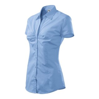 Koszula Mafini Chic W MLI-21415 błękitny 2XL
