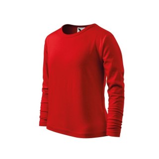 Koszulka Malfini Fit-T LS Jr MLI-12107 czerwony 146 cm/10 lat
