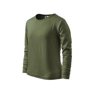 Koszulka Malfini Fit-T LS Jr MLI-12109 khaki 158 cm/12 lat