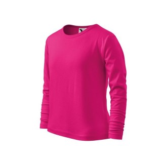 Koszulka Malfini Fit-T LS Jr MLI-12163 malinowy 146 cm/10 lat