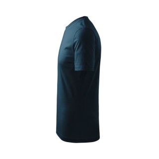 Koszulka Malfini Basic Jr MLI-13802 granatowy 134 cm/8 lat