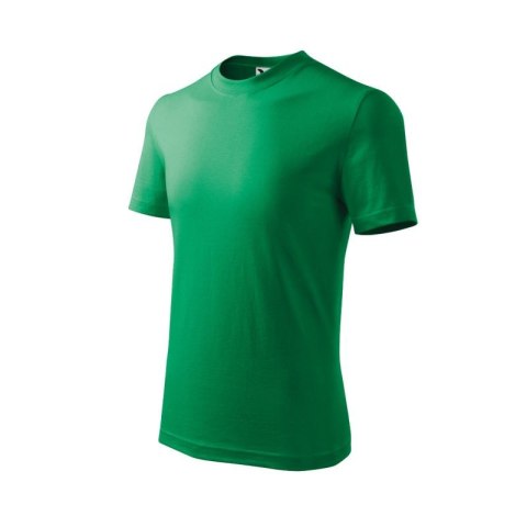 Koszulka Malfini Basic Jr MLI-13816 zieleń trawy 146 cm/10 lat Koszulka Malfini Basic Jr MLI-13816 zieleń trawy 146 cm/10 lat