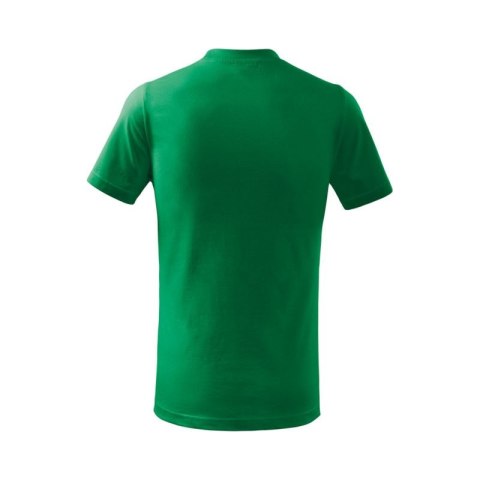 Koszulka Malfini Basic Jr MLI-13816 zieleń trawy 146 cm/10 lat Koszulka Malfini Basic Jr MLI-13816 zieleń trawy 146 cm/10 lat