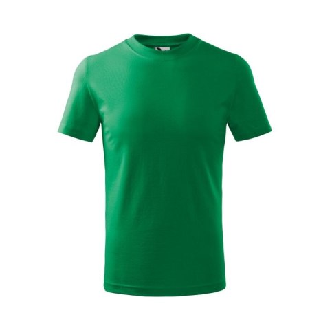 Koszulka Malfini Basic Jr MLI-13816 zieleń trawy 158 cm/12 lat Koszulka Malfini Basic Jr MLI-13816 zieleń trawy 158 cm/12 lat