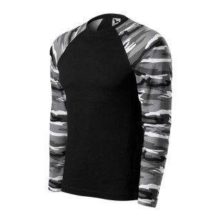 Koszulka Malfini Camouflage LS M MLI-16632 camouflage gray S