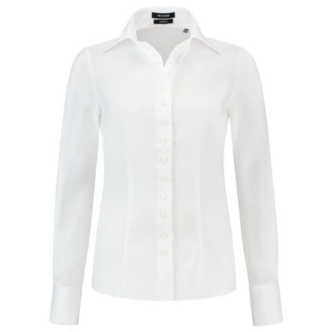 Koszula Malfini Fitted Blouse W MLI-T22T0 biały 34 Koszula Malfini Fitted Blouse W MLI-T22T0 biały 34