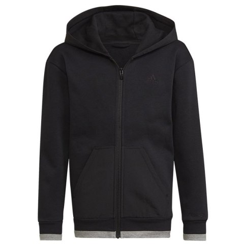 Bluza adidas Fleece Full-Zip Hoody Jr HN6182 164 cm Bluza adidas Fleece Full-Zip Hoody Jr HN6182 164 cm