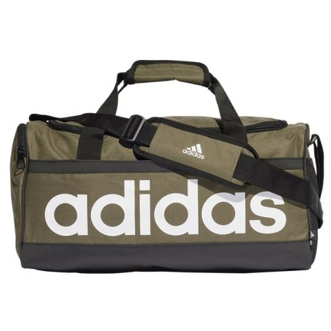 Torba adidas Linear Duffel M HR5350 brązowy Torba adidas Linear Duffel M HR5350 brązowy