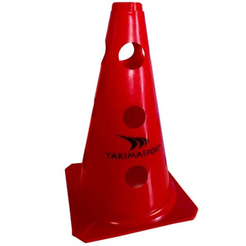 Pachołek z otworami Yakima Sport 23 cm czerwony 100606 N/A Pachołek z otworami Yakima Sport 23 cm czerwony 100606 N/A