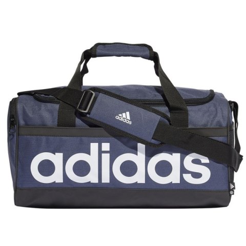 Torba adidas Linear Duffel S HR5353 granatowy Torba adidas Linear Duffel S HR5353 granatowy