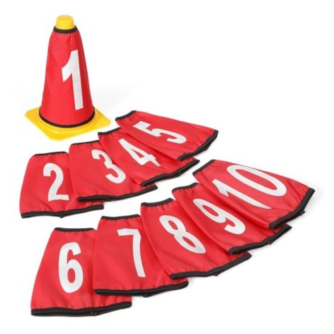 Koszulki Yakima Sport - numery na pachołki 10 sztuk 100330 N/A Koszulki Yakima Sport - numery na pachołki 10 sztuk 100330 N/A