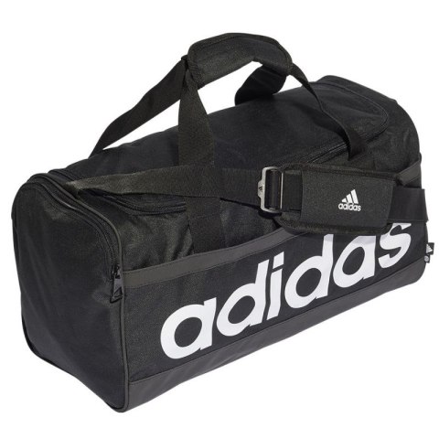 Torba adidas Linear Duffel S HT4742 czarny Torba adidas Linear Duffel S HT4742 czarny