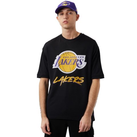 Koszulka New Era NBA Los Angeles Lakers Script Mesh Tee M 60284737 L