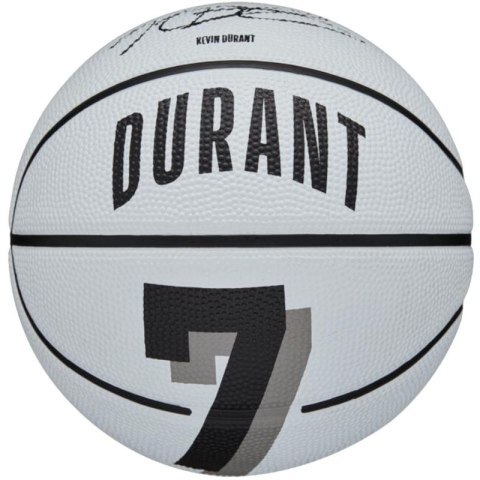 Piłka do koszykówki Wilson NBA Player Icon Kevin Durant Mini Ball WZ4007301XB 3 Piłka do koszykówki Wilson NBA Player Icon Kevin Durant Mini Ball WZ4007301XB 3