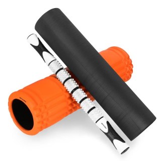 Zestaw wałków fitness roller pomarańczowy Spokey MIXROLL 929930 N/A