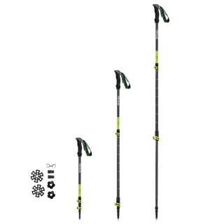 Kije trekkingowe Spokey Carbon SPK-940975 105-135cm